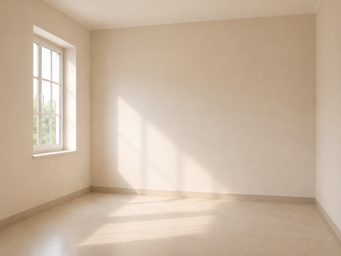 Empty room before Mahaul decoration